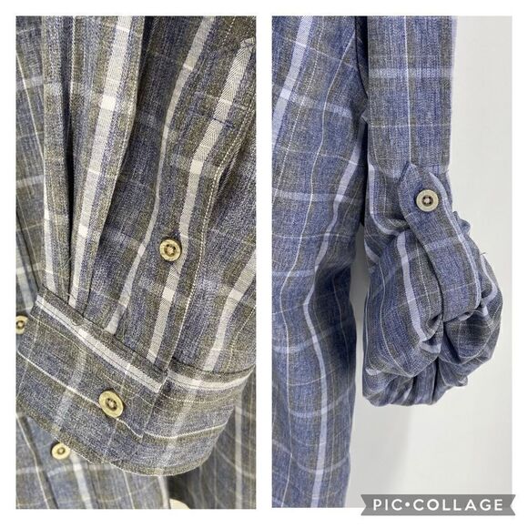 Wrangler Outdoor Men’s Plaid Utility Shirt 2XT - Picture 11 of 13